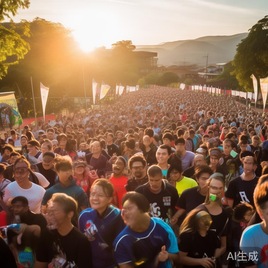 推动全民健身的典范案例
大发沙坝此次盛大的体育活